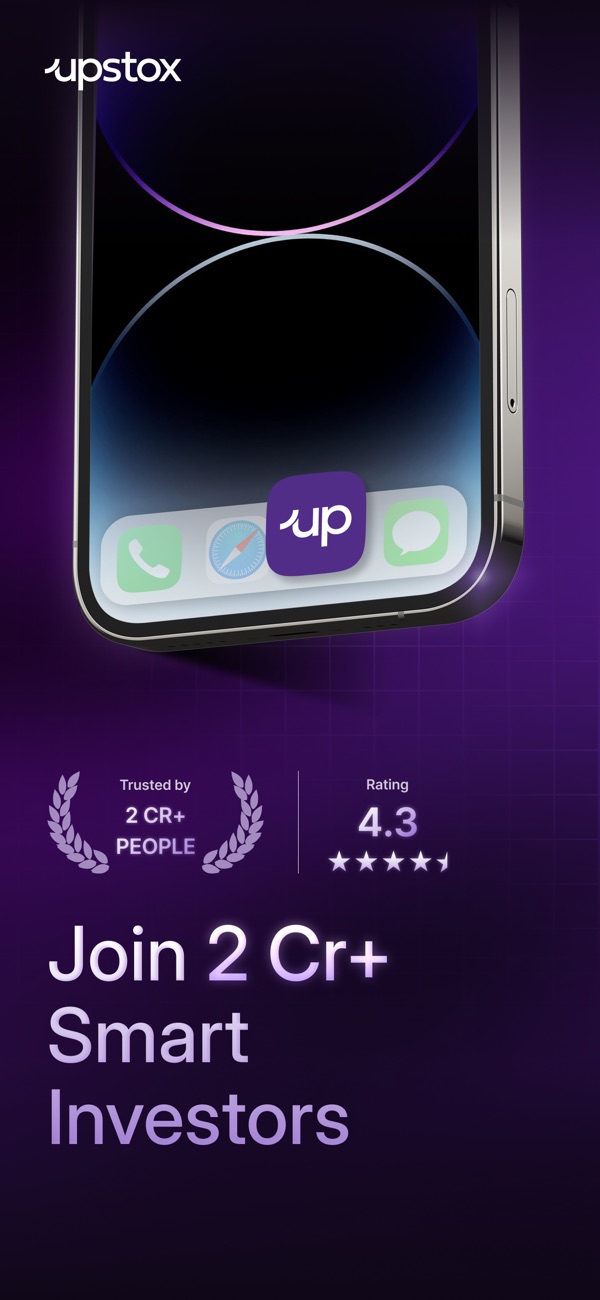 Upstox iPhone screenshot 2