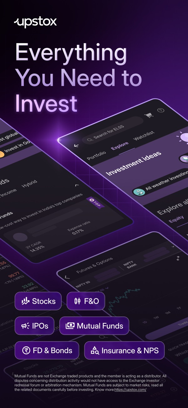 Upstox iPhone screenshot 8