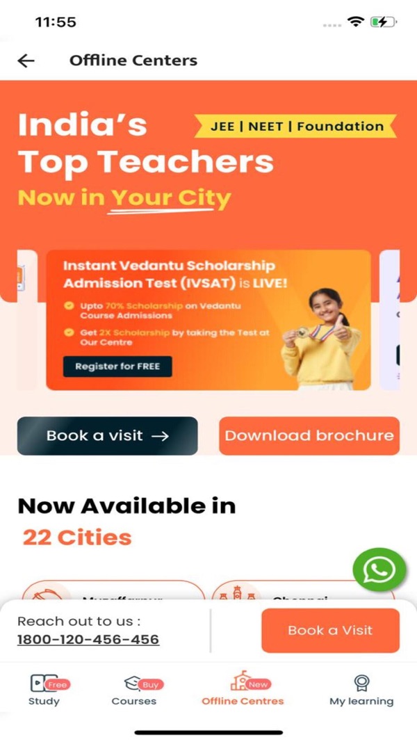 Vedantu Learning App iPhone screenshot 4
