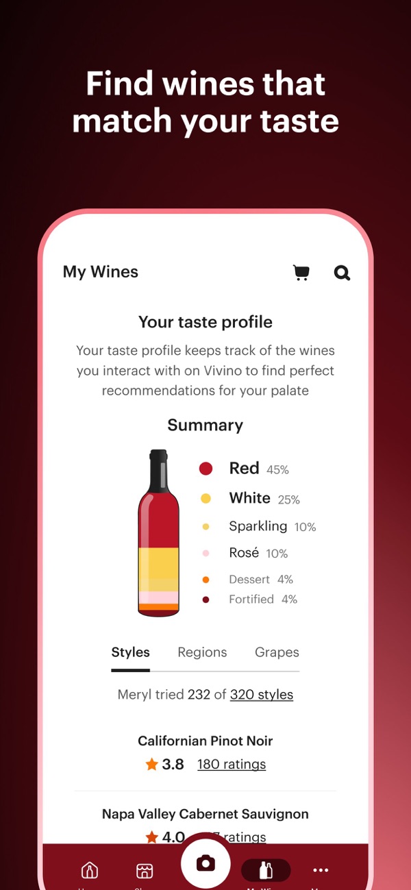 Vivino iPhone screenshot 3