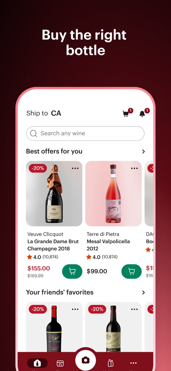 Vivino iPhone screenshot 7