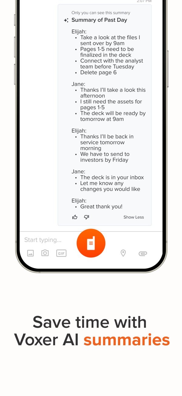 Voxer Walkie Talkie Messenger iPhone screenshot 7