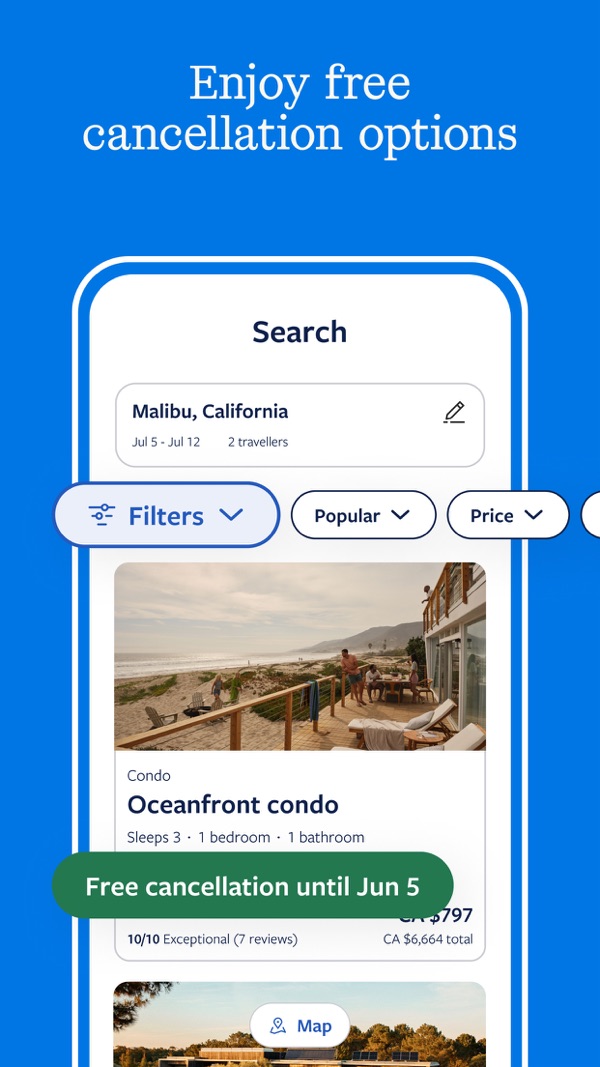 Vrbo iPhone screenshot 6