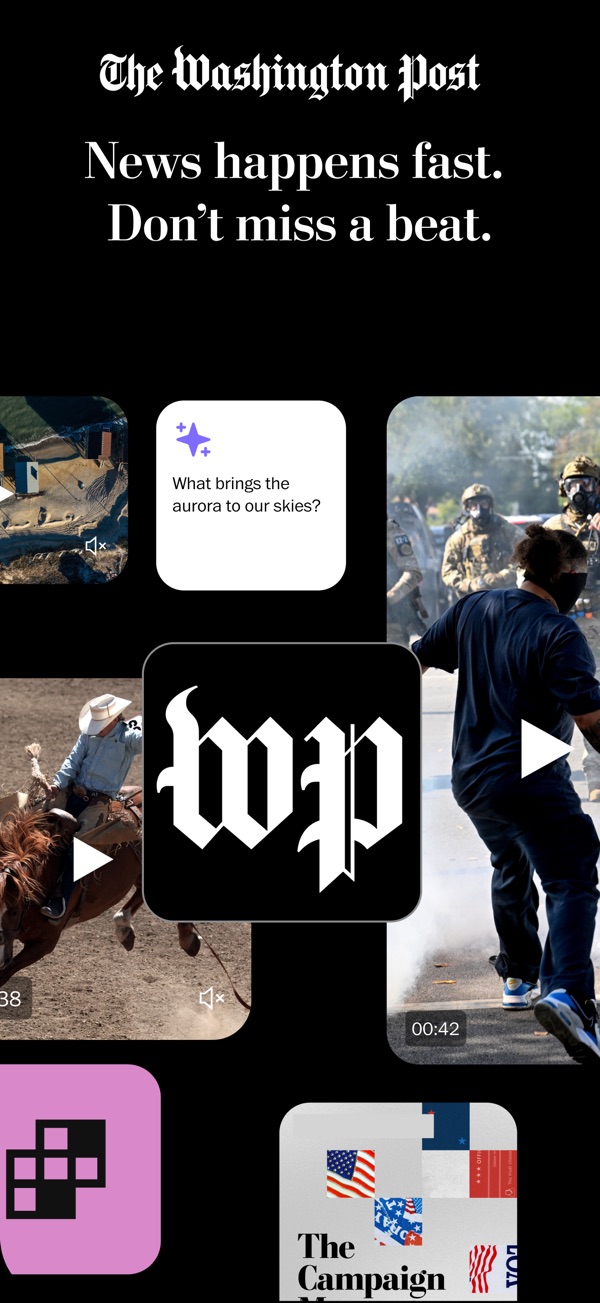 Washington Post iPhone screenshot 1