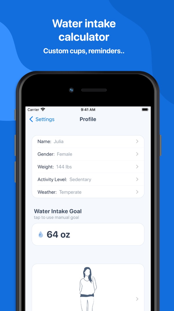 Water Tracker by WaterMinder® iPhone screenshot 10