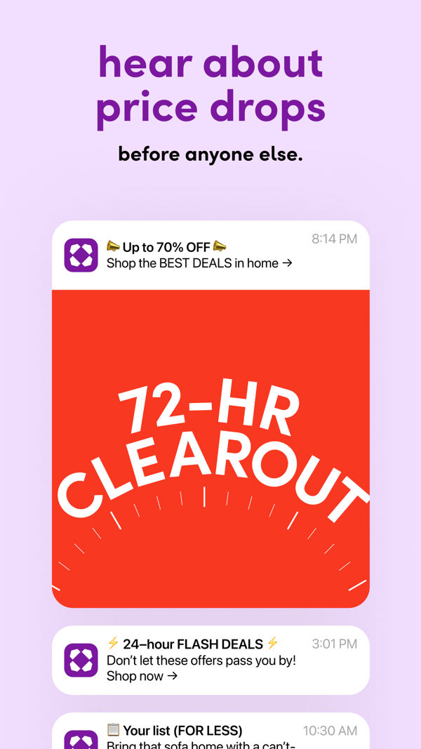 Wayfair iPhone screenshot 7