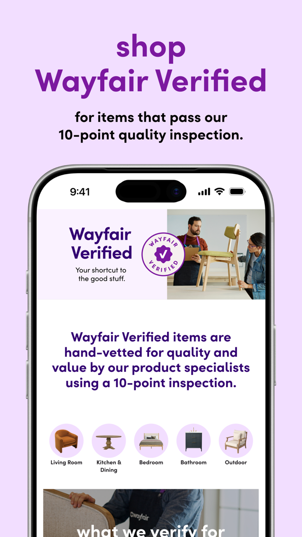 Wayfair iPhone screenshot 8