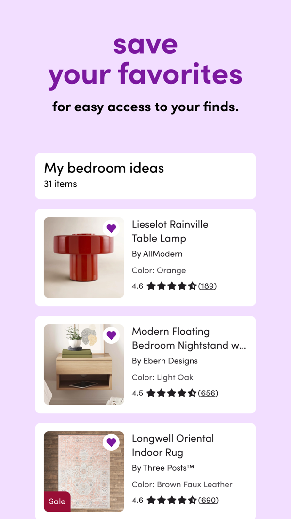 Wayfair iPhone screenshot 5