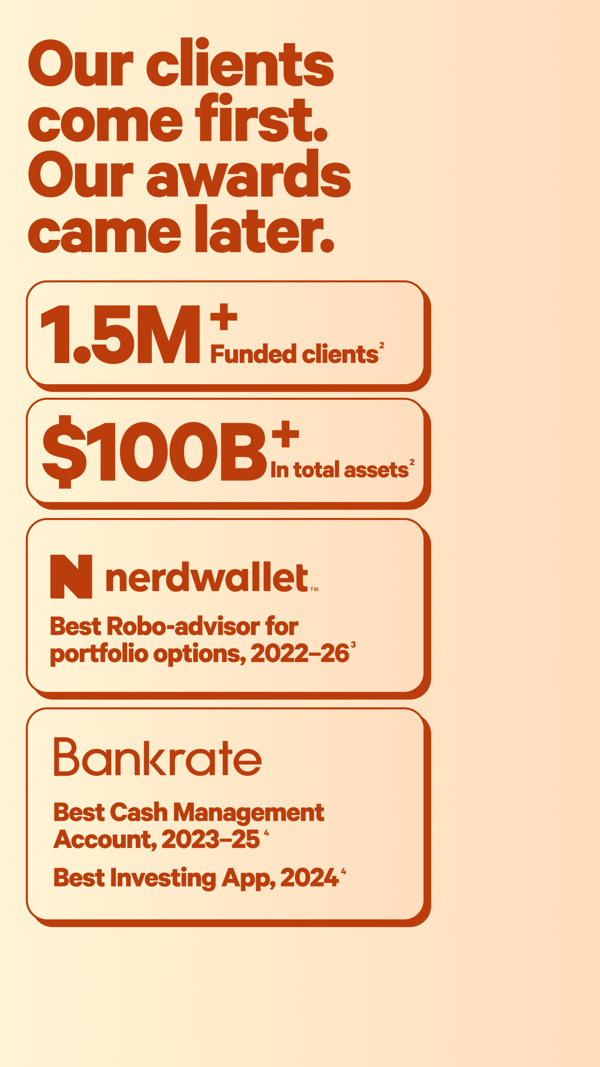 Wealthfront iPhone screenshot 7