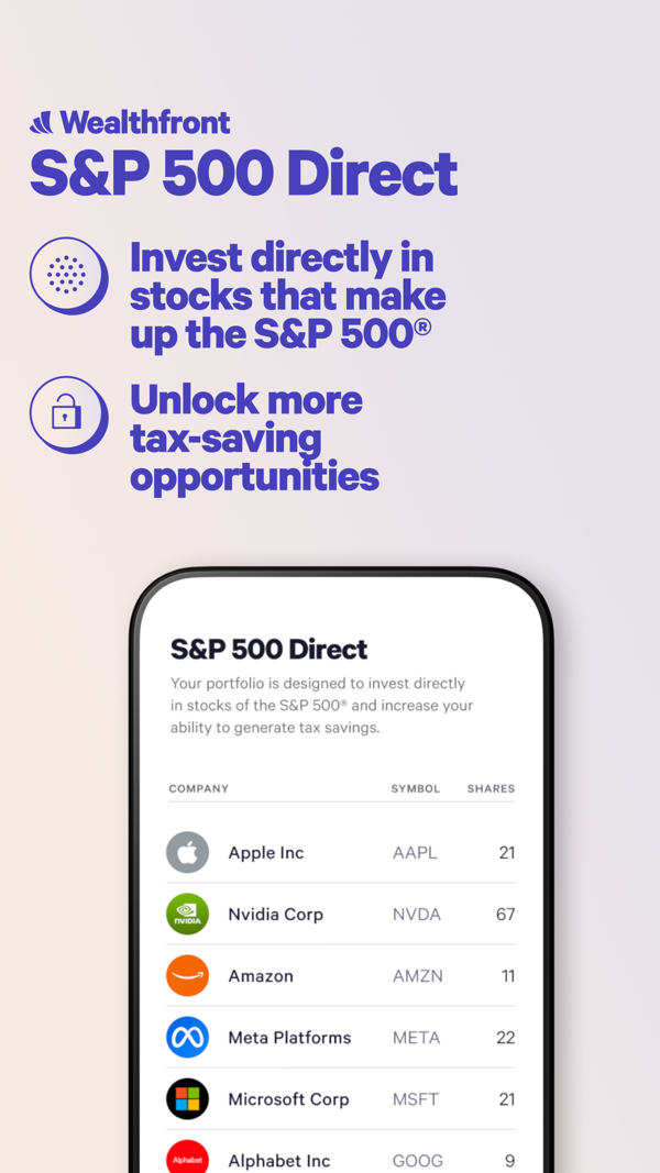 Wealthfront iPhone screenshot 5