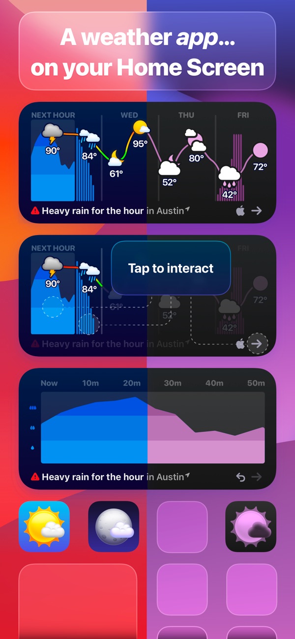 Weather Up + AccuWeather Data iPhone screenshot 1
