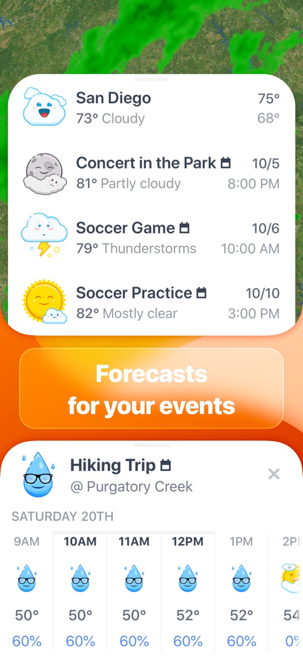 Weather Up + AccuWeather Data iPhone screenshot 4