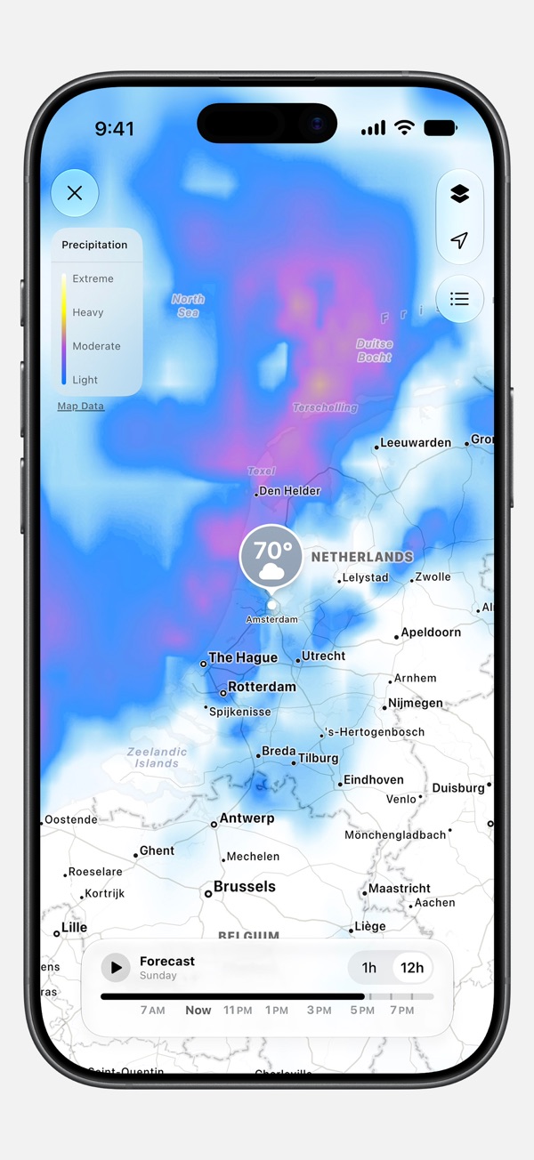 Weather iPhone screenshot 3