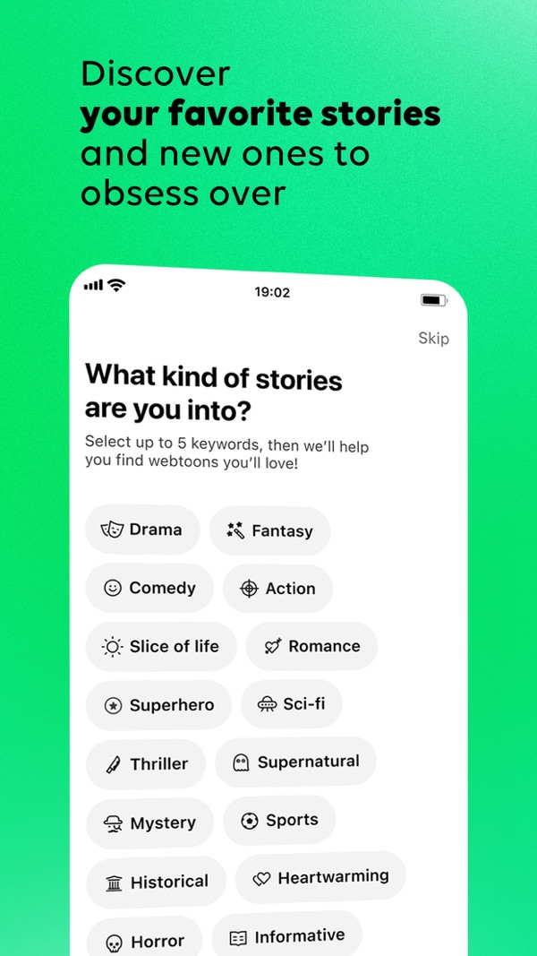 WEBTOON iPhone screenshot 3