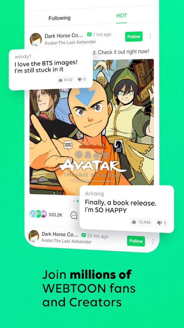 WEBTOON iPhone screenshot 8