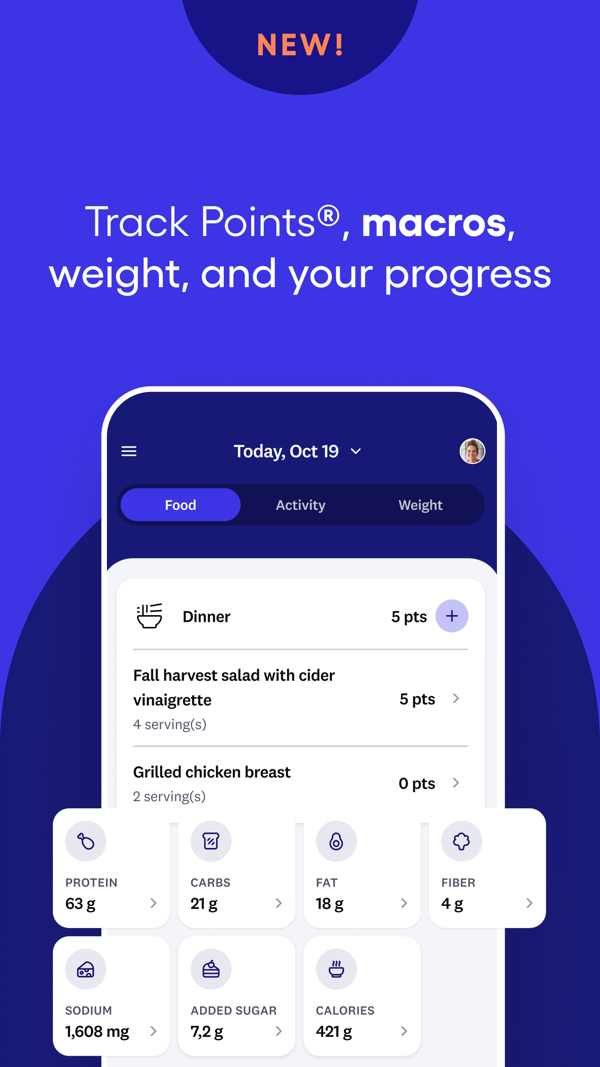 WeightWatchers Program iPhone screenshot 3