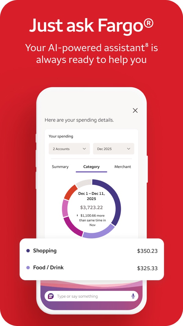 Wells Fargo Mobile® iPhone screenshot 3