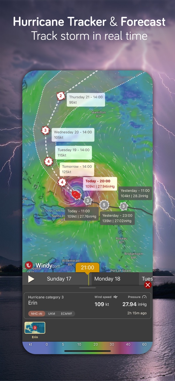 Windy.com iPhone screenshot 5