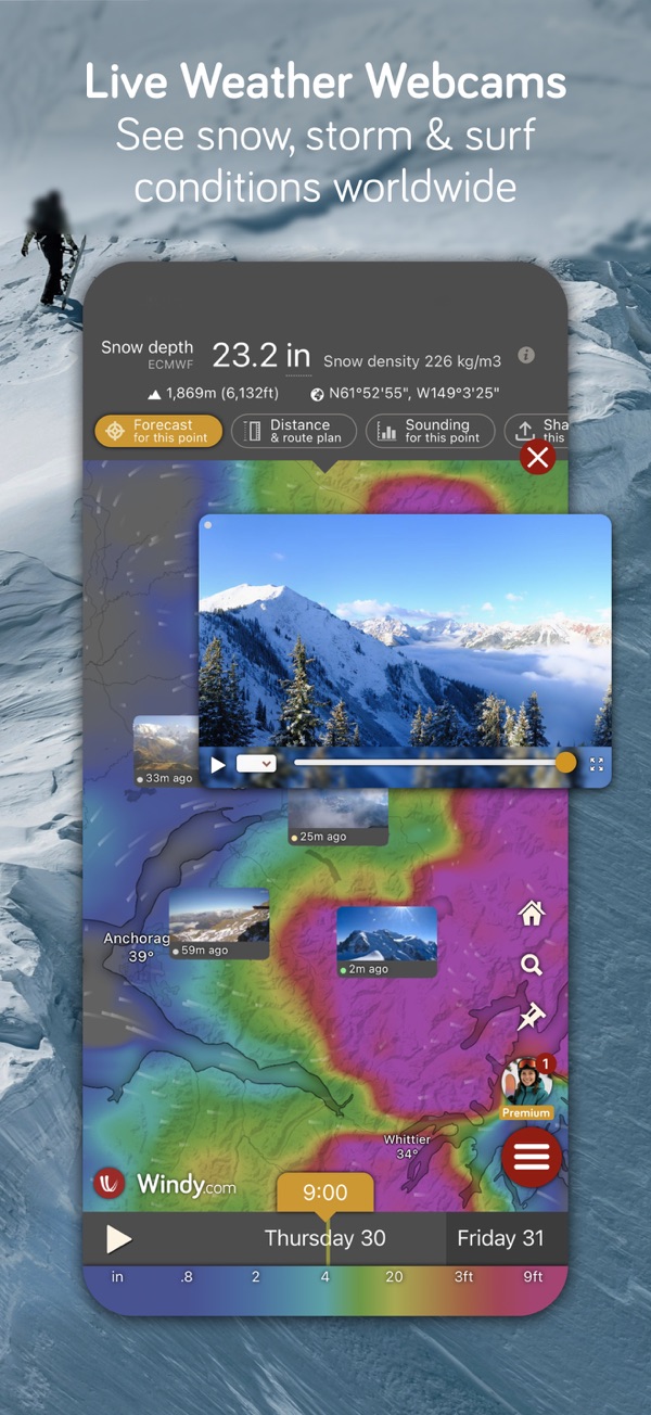Windy.com iPhone screenshot 10