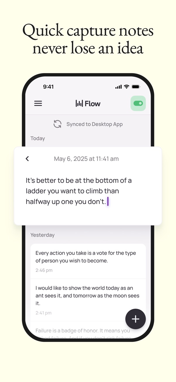 Wispr Flow iPhone screenshot 5