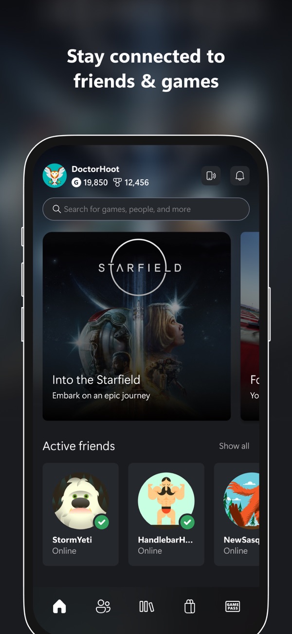 XBOX iPhone screenshot 1