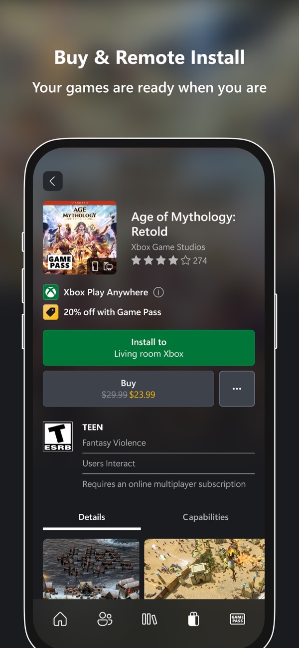 XBOX iPhone screenshot 4