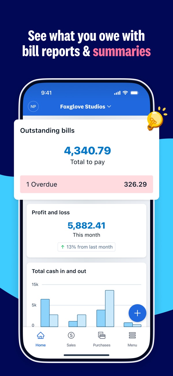 Xero Accounting for business iPhone screenshot 6