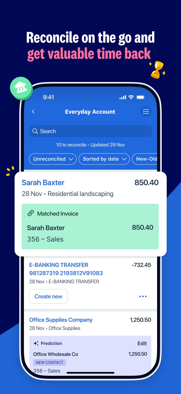 Xero Accounting for business iPhone screenshot 7