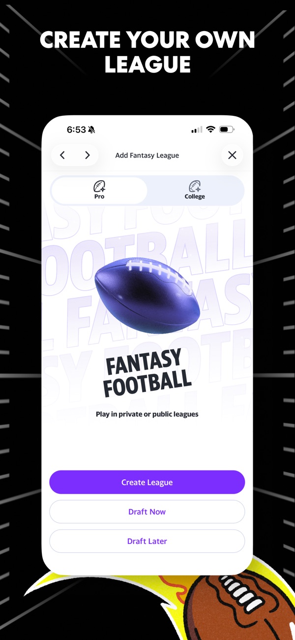 Yahoo Fantasy Sports iPhone screenshot 2