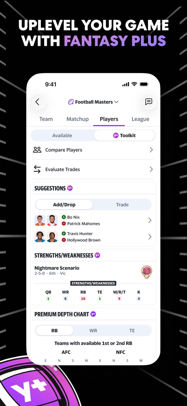 Yahoo Fantasy Sports iPhone screenshot 6