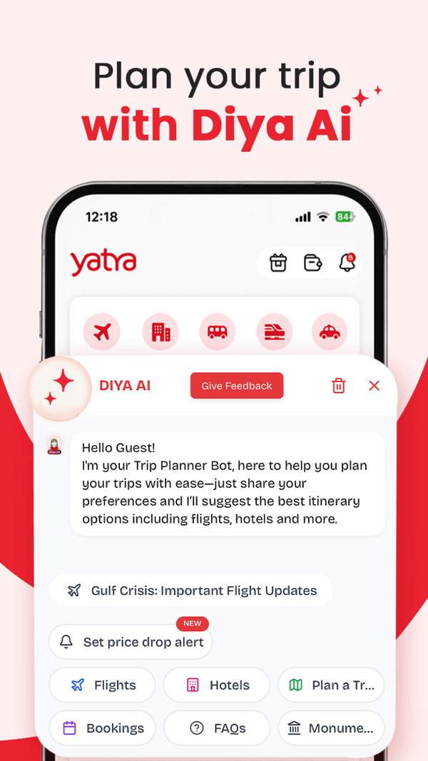 Yatra iPhone screenshot 3