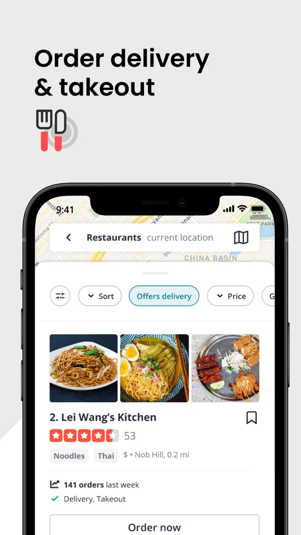 Yelp iPhone screenshot 2