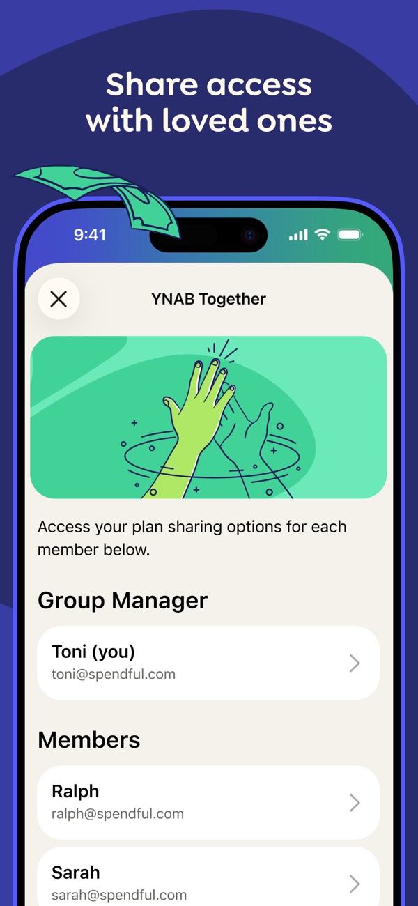 YNAB iPhone screenshot 7
