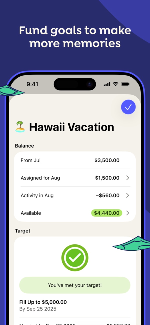 YNAB iPhone screenshot 4