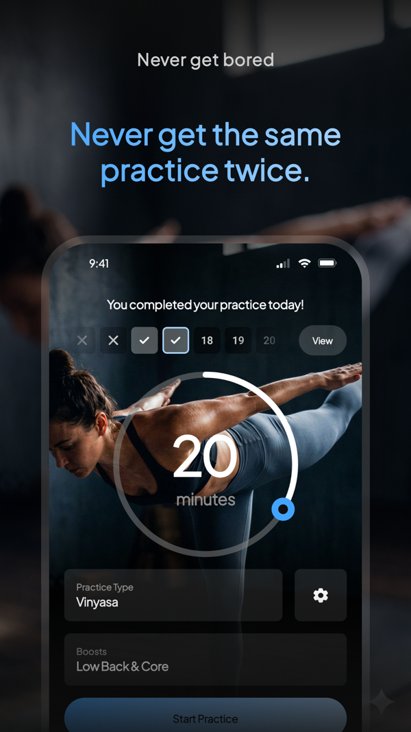 Yoga iPhone screenshot 2