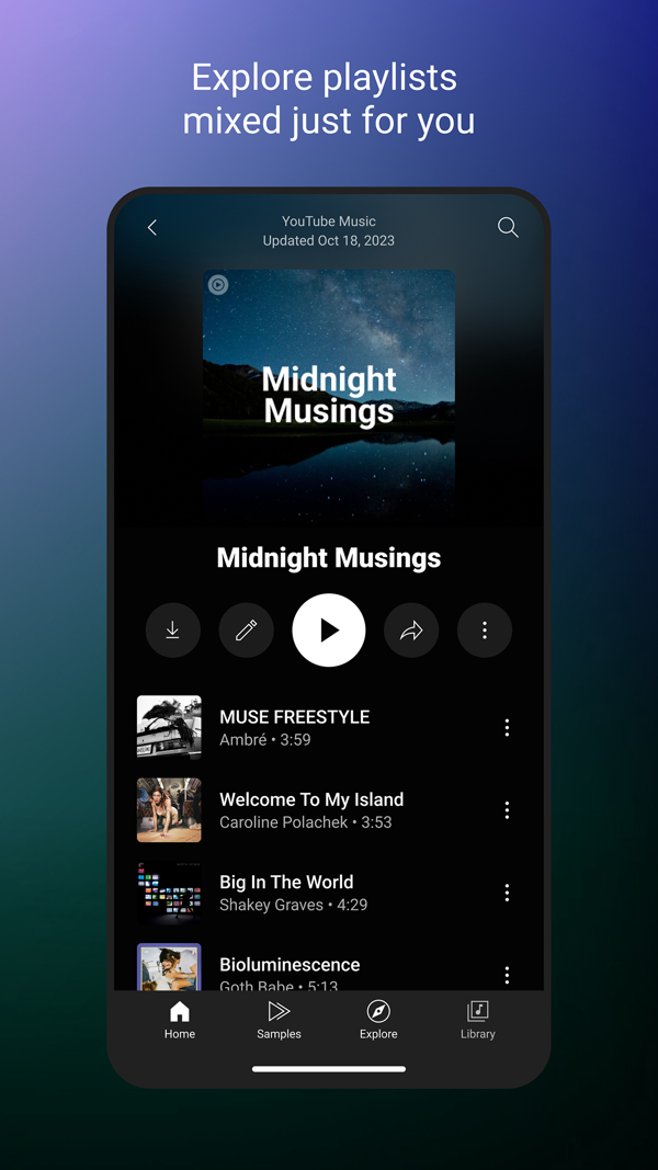 YouTube Music iPhone screenshot 4