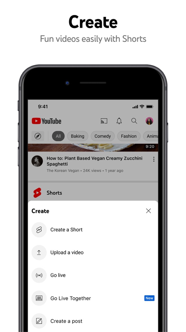 YouTube iPhone screenshot 1