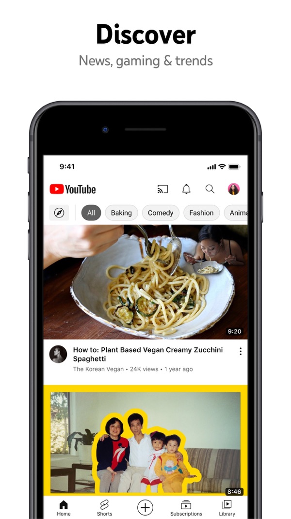 YouTube iPhone screenshot 5