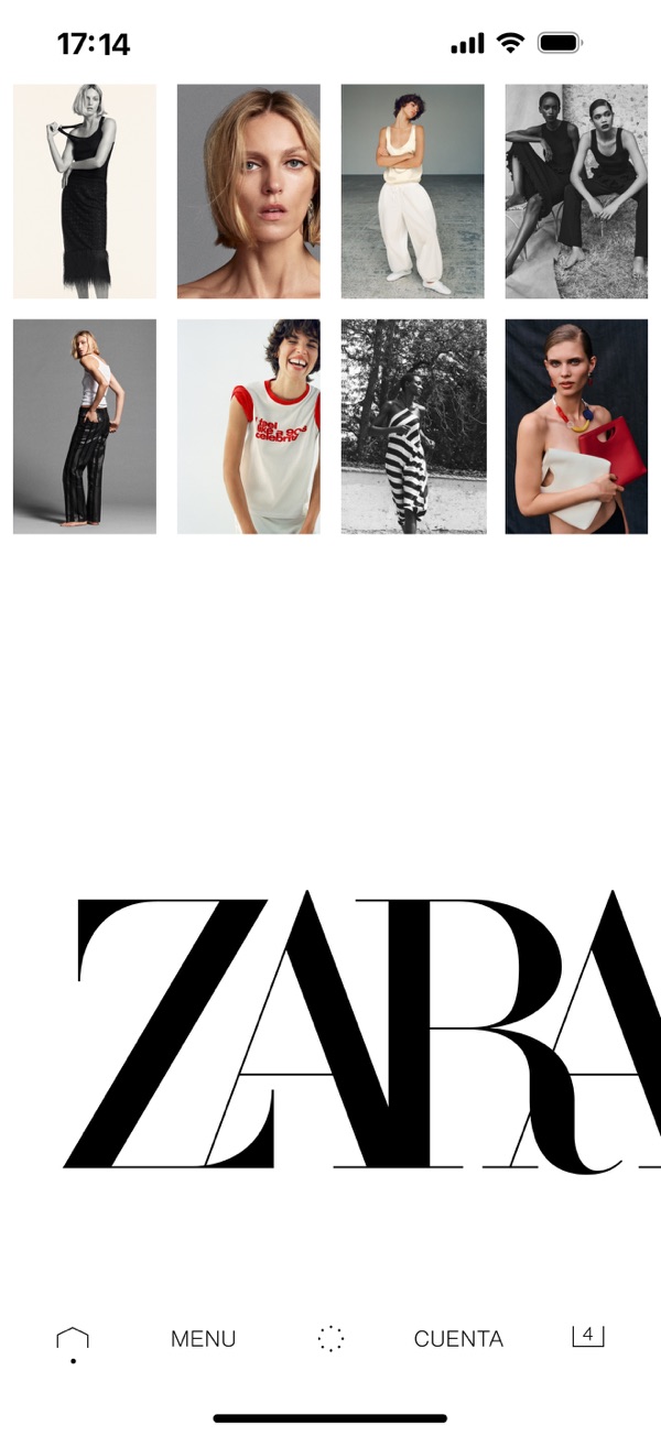 ZARA iPhone screenshot 1