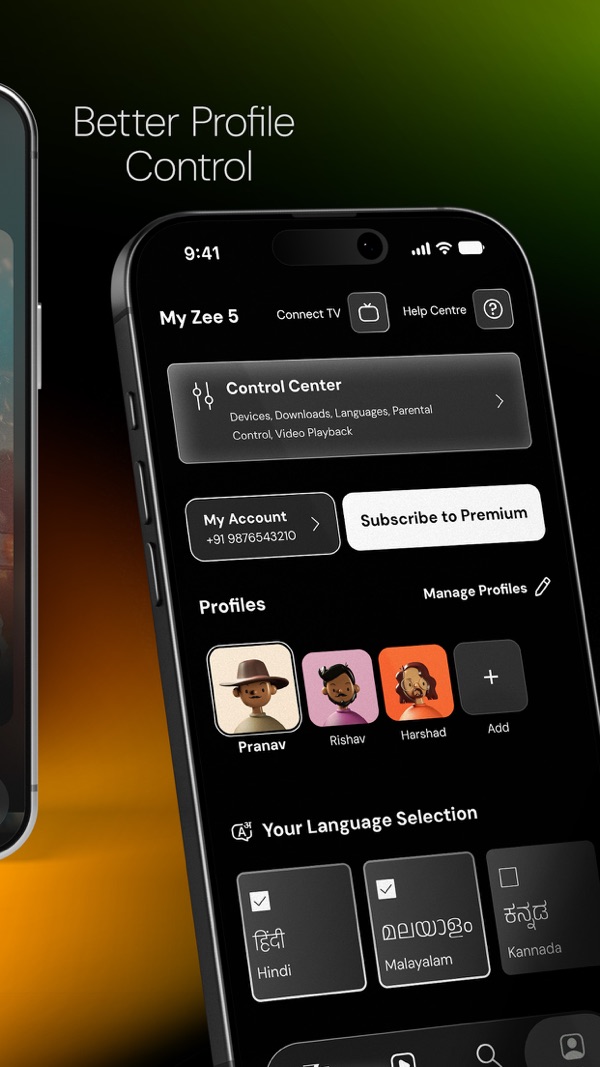 Zee 5 iPhone screenshot 5