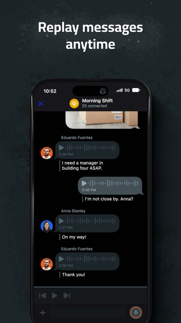 Zello Walkie Talkie iPhone screenshot 3