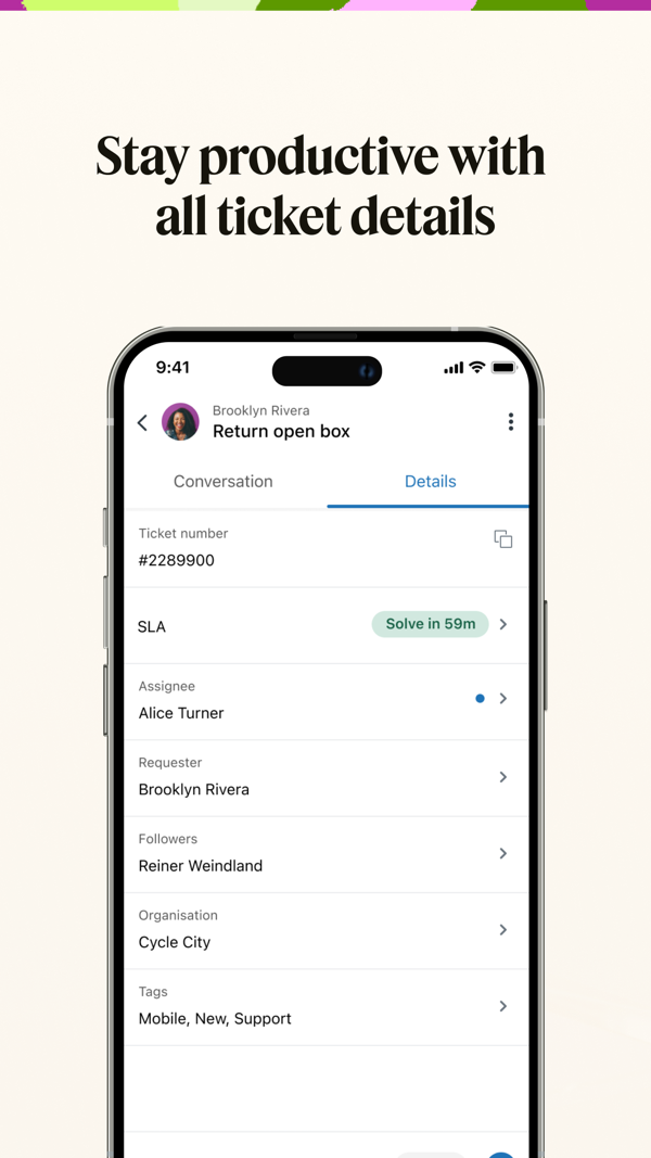 Zendesk Support iPhone screenshot 5