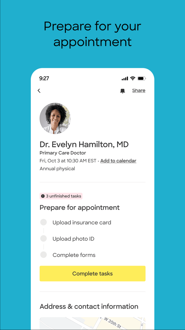 Zocdoc iPhone screenshot 7