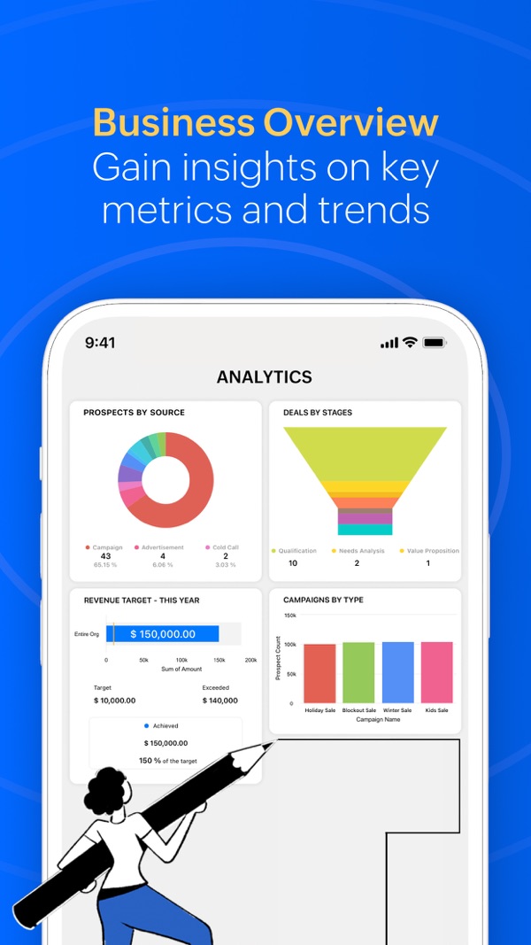 Zoho CRM iPhone screenshot 7