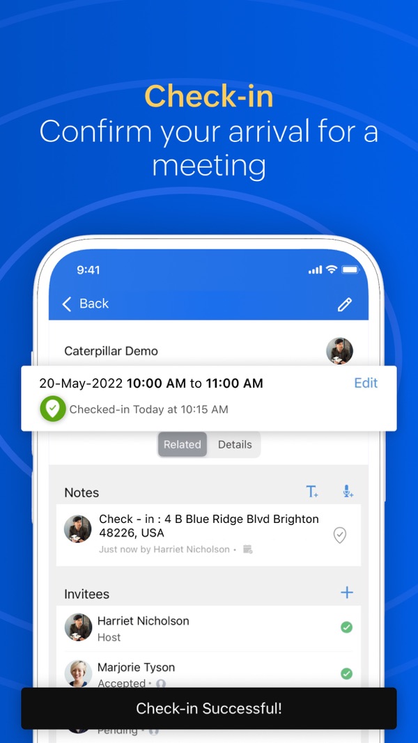 Zoho CRM iPhone screenshot 9