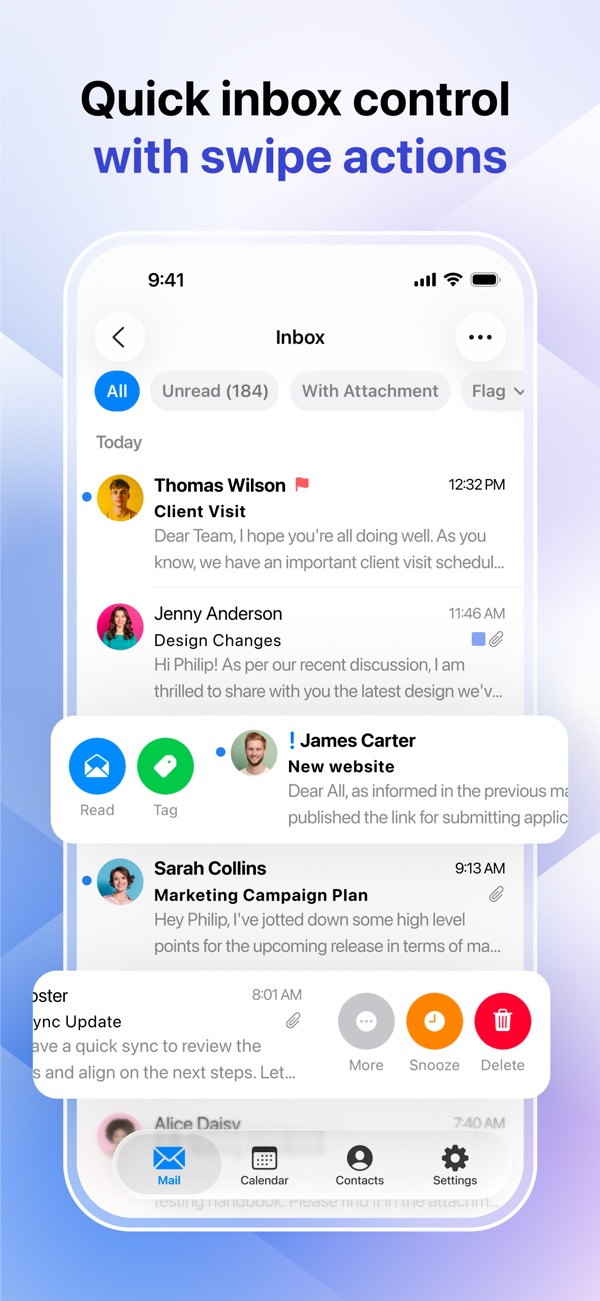 Zoho Mail iPhone screenshot 7