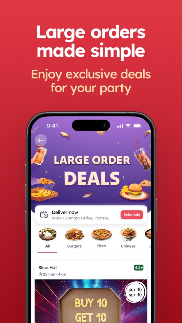 Zomato iPhone screenshot 4