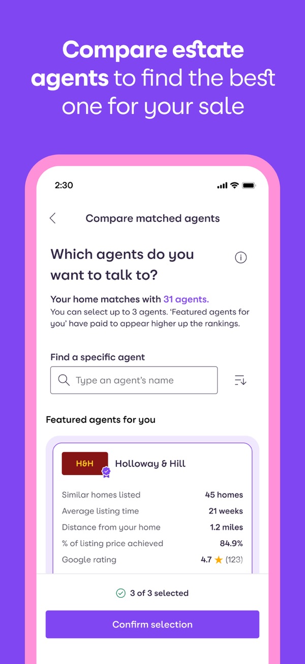 Zoopla home property search UK iPhone screenshot 7