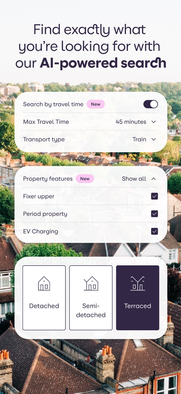 Zoopla home property search UK iPhone screenshot 5