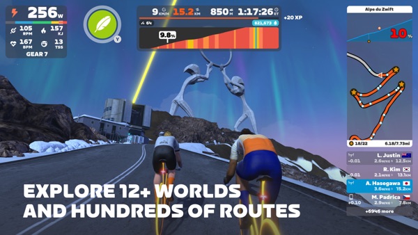 Zwift iPhone screenshot 6